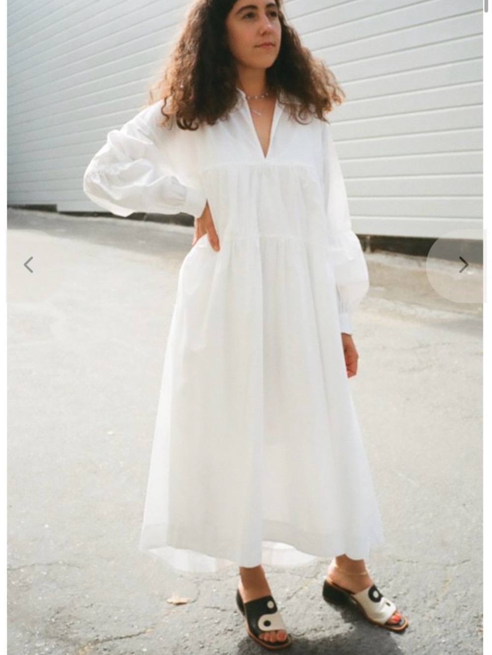 Just Female White Brandy Maxi Dress